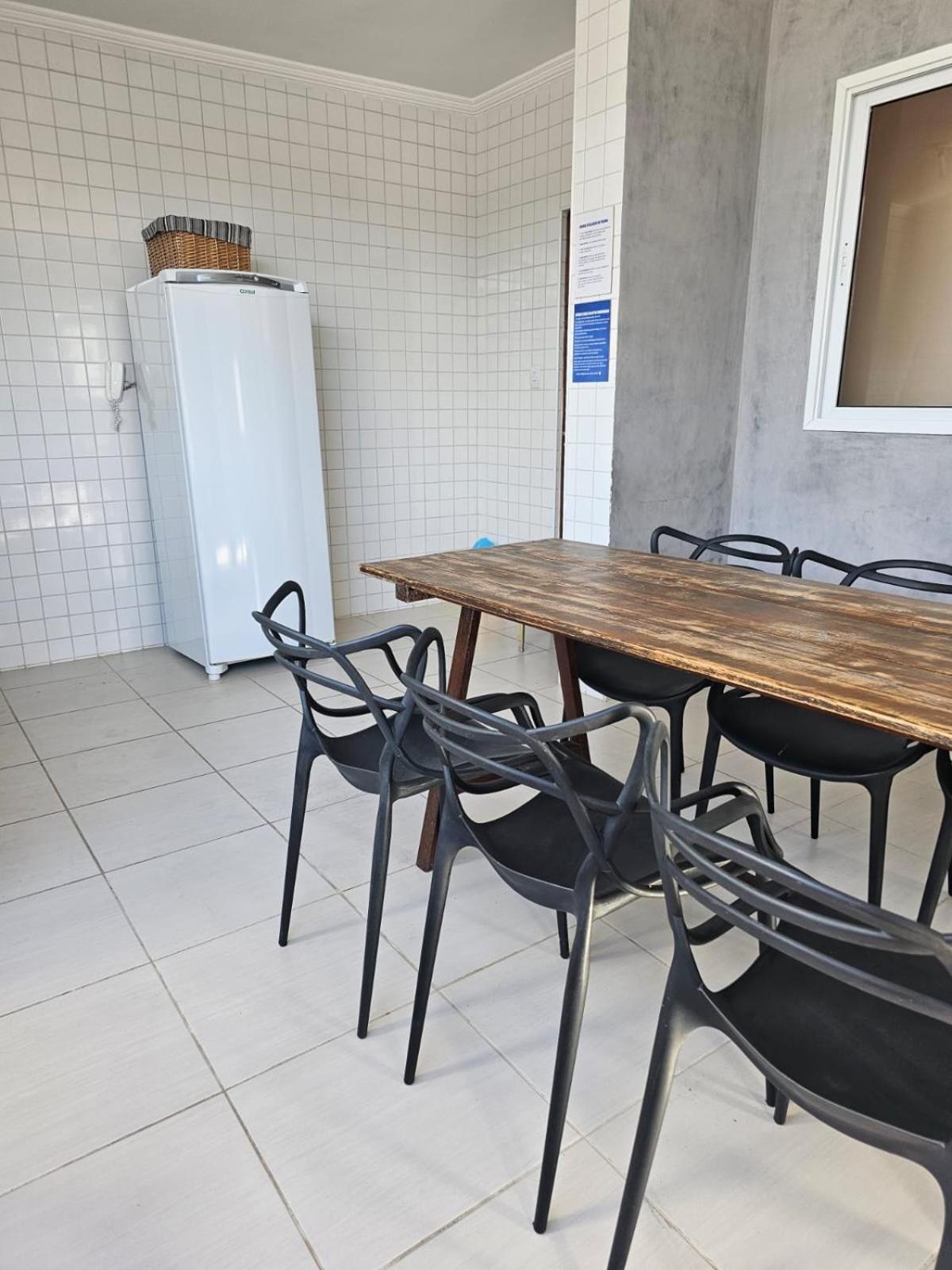 Ferienwohnung Cobertura Com Piscina E Churrasqueira Mongagua Sp Exterior foto